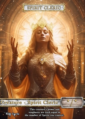 Spirit Cleric #4 AI ART